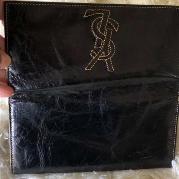 YSL patent logo wallet - Picture 3 of 6